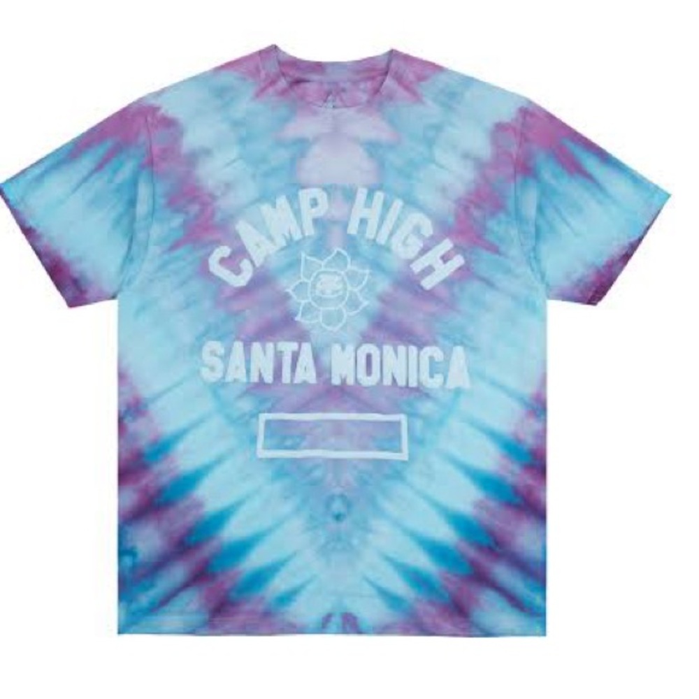 CAMP HIGH Sunny C Tie Dye SS Tee - SZ M